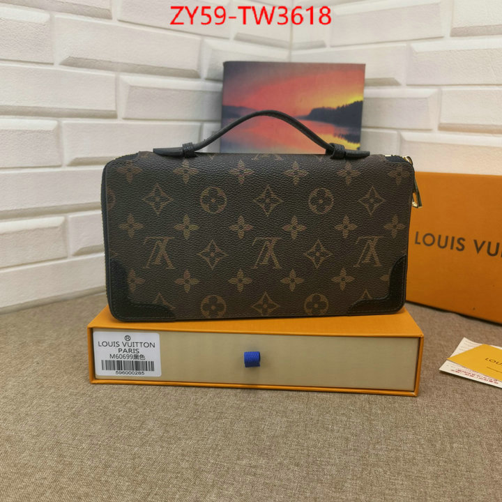 LV Bags(4A)-Wallet,online sales ,ID: TW3618,$: 59USD