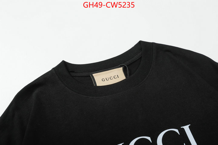 Clothing-Gucci,designer high replica , ID: CW5235,$: 49USD