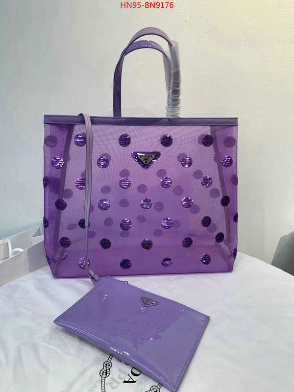 Prada Bags(4A)-Handbag-,wholesale china ,ID: BN9176,$: 95USD