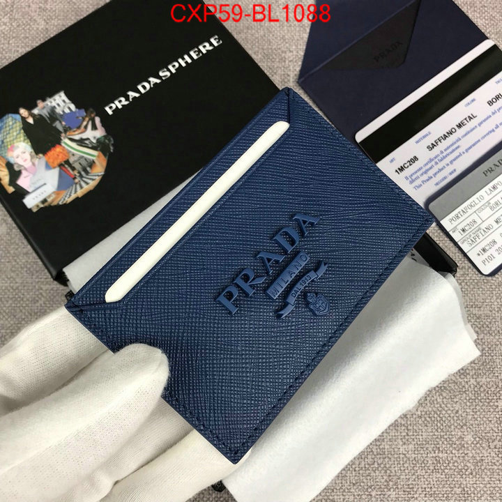 Prada Bags(TOP)-Wallet,ID: BL1088,$: 59USD