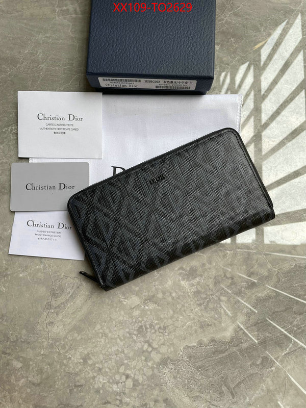 Dior Bags(TOP)-Wallet-,ID: TO2629,$: 109USD