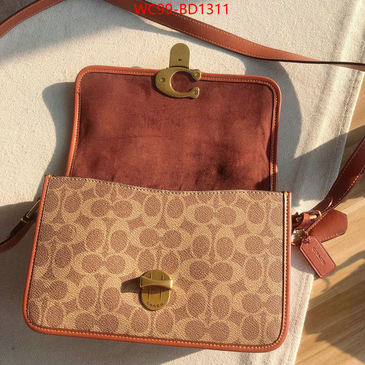 Coach Bags(4A)-Diagonal,1:1 replica wholesale ,ID: BD1311,$: 99USD