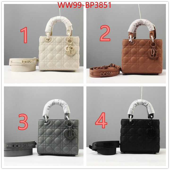 Dior Bags(4A)-Lady-,ID: BP3851,$: 99USD