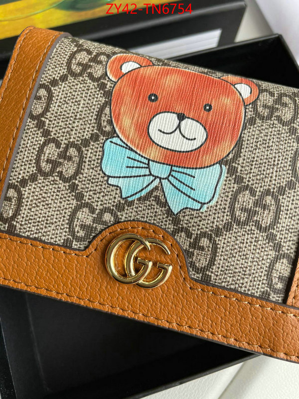 Gucci Bags(4A)-Wallet-,ID: TN6754,$: 42USD