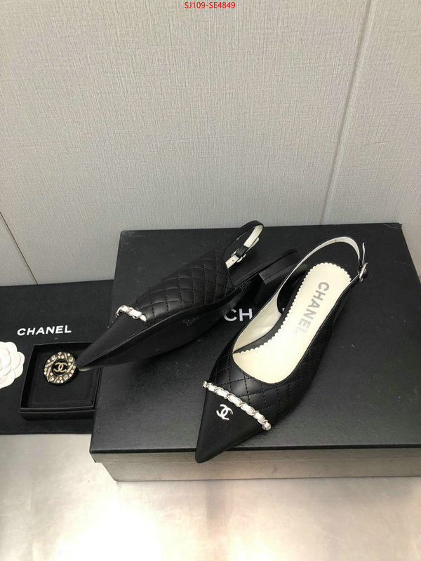 Women Shoes-Chanel,cheap replica designer , ID: SE4849,$: 109USD
