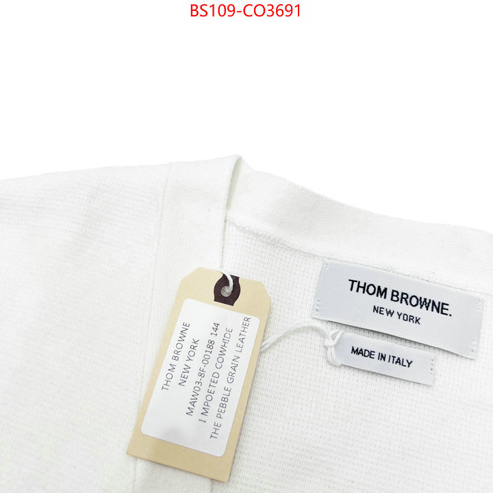 Clothing-Thom Browne,what is a counter quality , ID: CO3691,$: 109USD