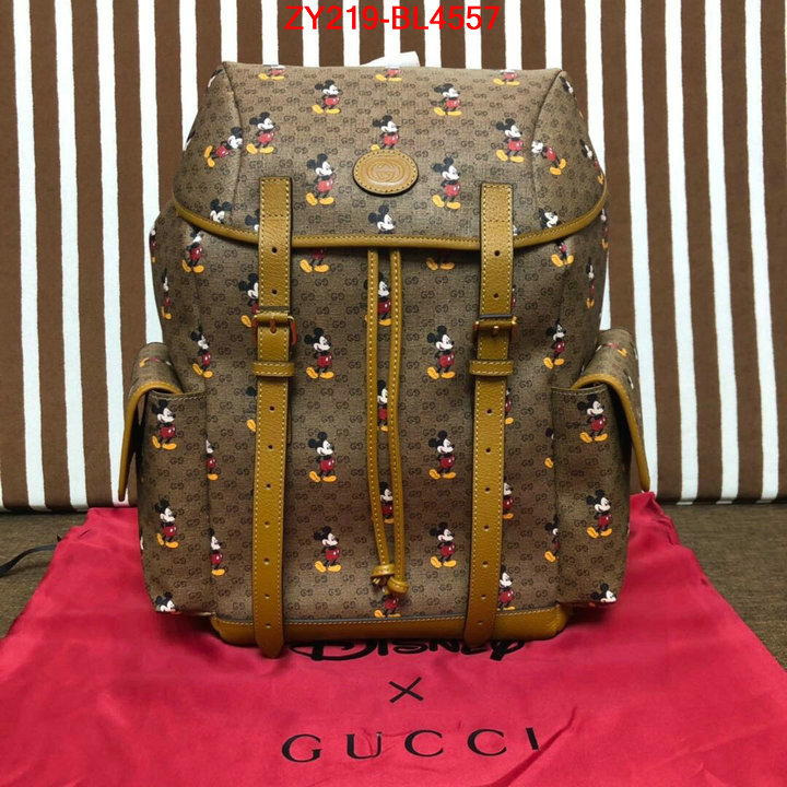 Gucci Bags(TOP)-Backpack-,replica how can you ,ID: BL4557,$: 219USD