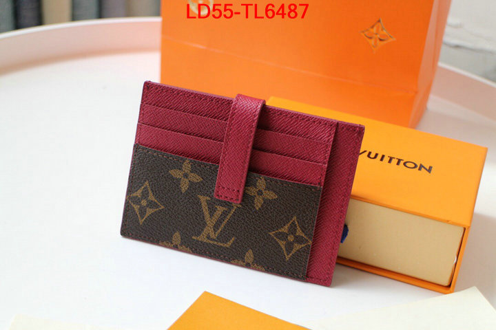 LV Bags(TOP)-Wallet,ID:TL6487,$: 55USD