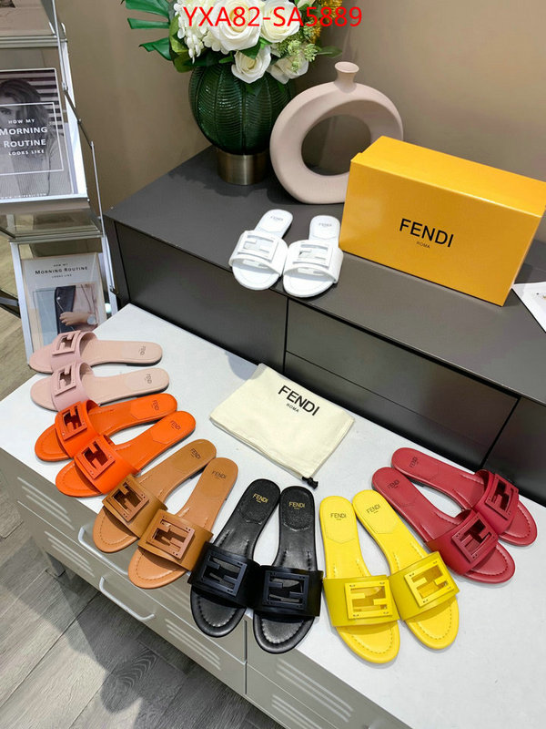 Women Shoes-Fendi,replica shop , ID: SA5889,$: 82USD