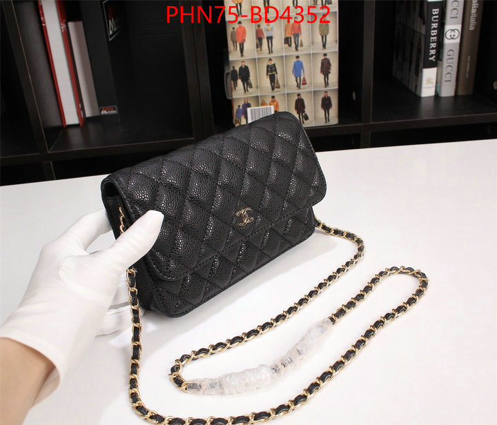 Chanel Bags(4A)-Diagonal-,ID: BD4352,$: 75USD