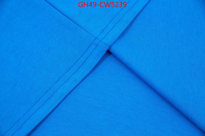 Clothing-Gucci,what 1:1 replica , ID: CW5239,$: 49USD