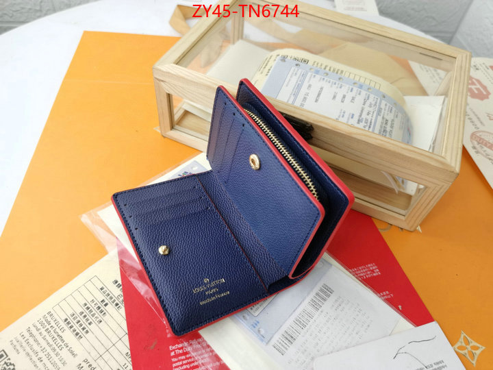 LV Bags(4A)-Wallet,ID: TN6744,$: 45USD