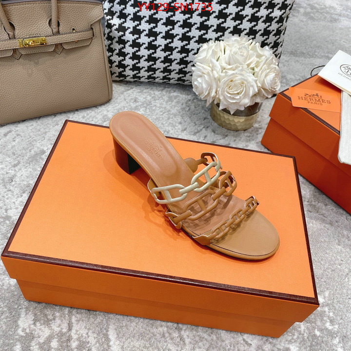 Women Shoes-Hermes,best quality replica , ID: SN1735,$: 129USD