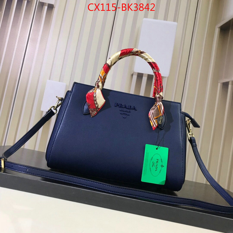 Prada Bags(4A)-Handbag-,ID: BK3842,$:99USD