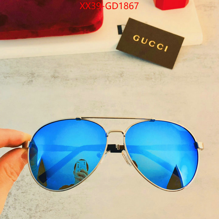 Glasses-Gucci,mirror quality , ID: GD1867,$: 39USD