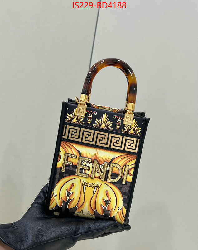 Fendi Bags(TOP)-Diagonal-,fake aaaaa ,ID: BD4188,$: 229USD