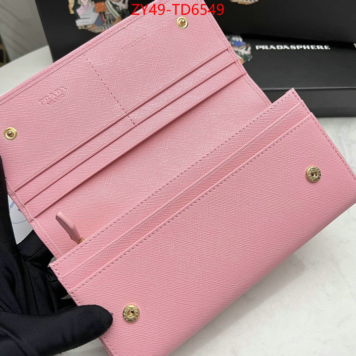 Prada Bags(4A)-Wallet,1:1 replica ,ID: TD6549,$: 49USD