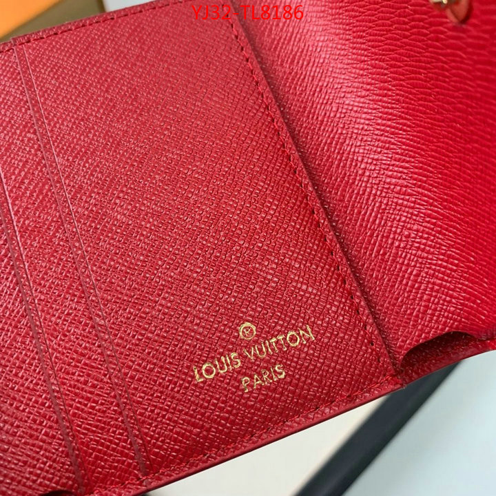 LV Bags(4A)-Wallet,ID: TL8186,$: 32USD