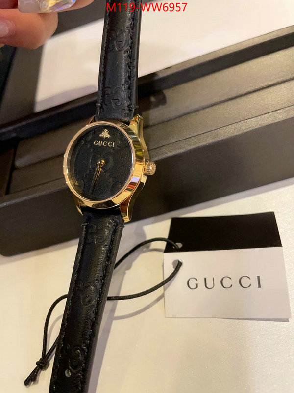 Watch(4A)-Gucci,the best , ID: WW6957,$: 119USD