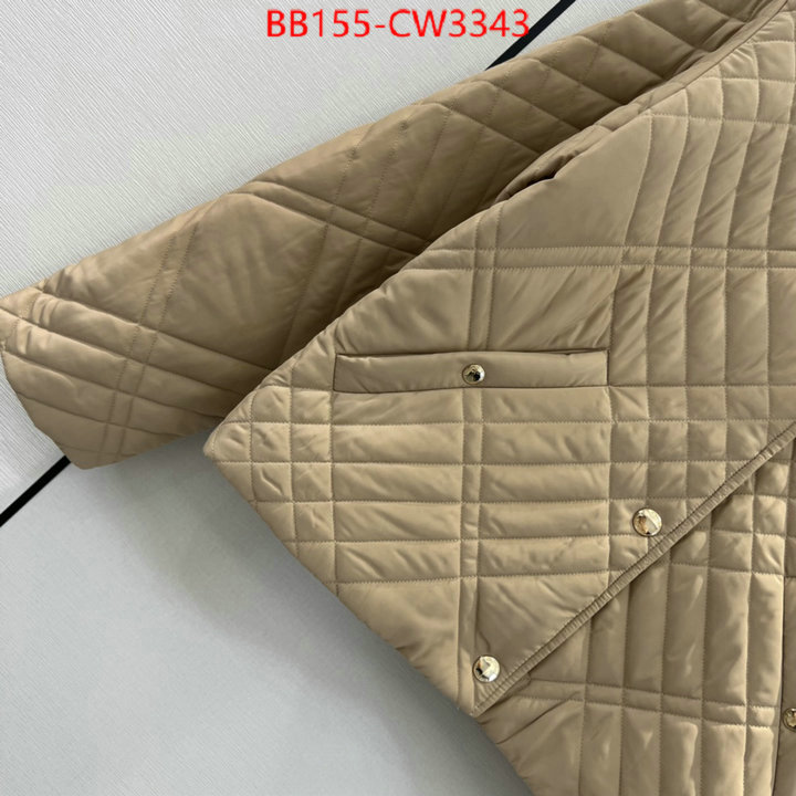 Down jacket Women-Burberry,the top ultimate knockoff , ID: CW3343,$: 155USD