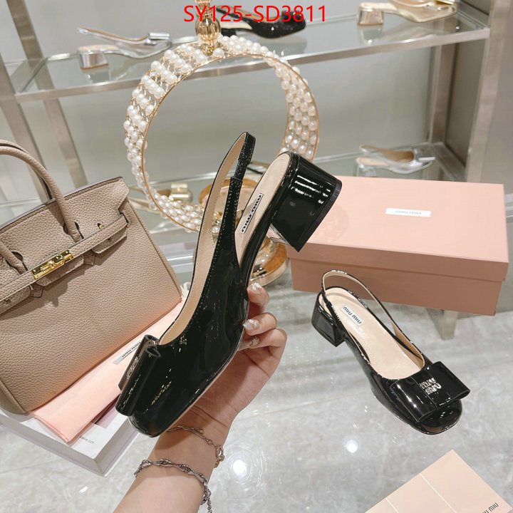 Women Shoes-Miu Miu,best wholesale replica , ID: SD3811,$: 125USD