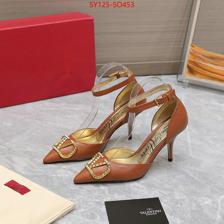 Women Shoes-Valentino,aaaaa+ class replica , ID: SO453,$: 125USD