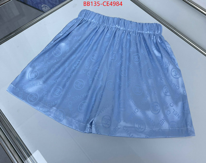 Clothing-Chanel,counter quality , ID: CE4984,$: 135USD