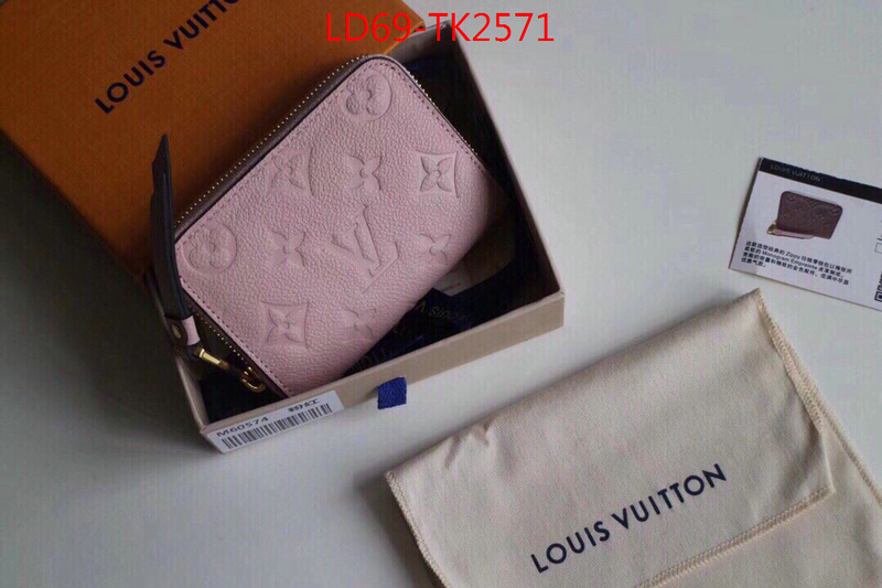 LV Bags(TOP)-Wallet,ID: TK2571,$:69USD