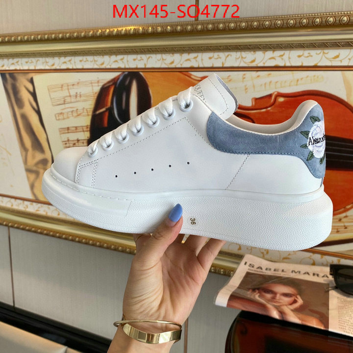 Women Shoes-Alexander McQueen,replica best , ID: SO4772,$: 145USD