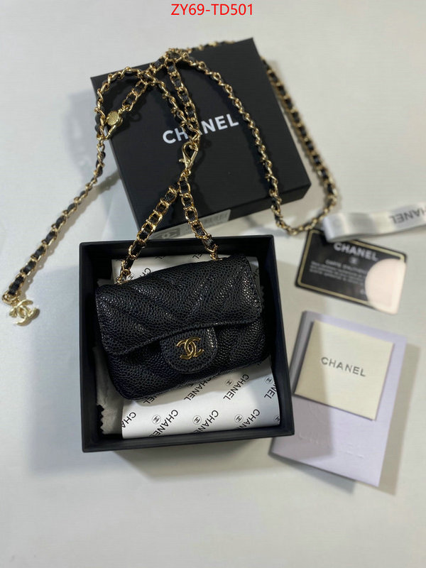 Chanel Bags(4A)-Wallet-,ID: TD501,$: 69USD