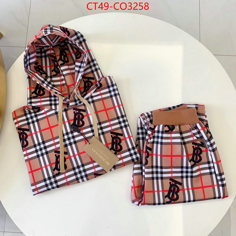 Kids clothing-Burberry,2023 perfect replica designer , ID: CO3258,$: 49USD