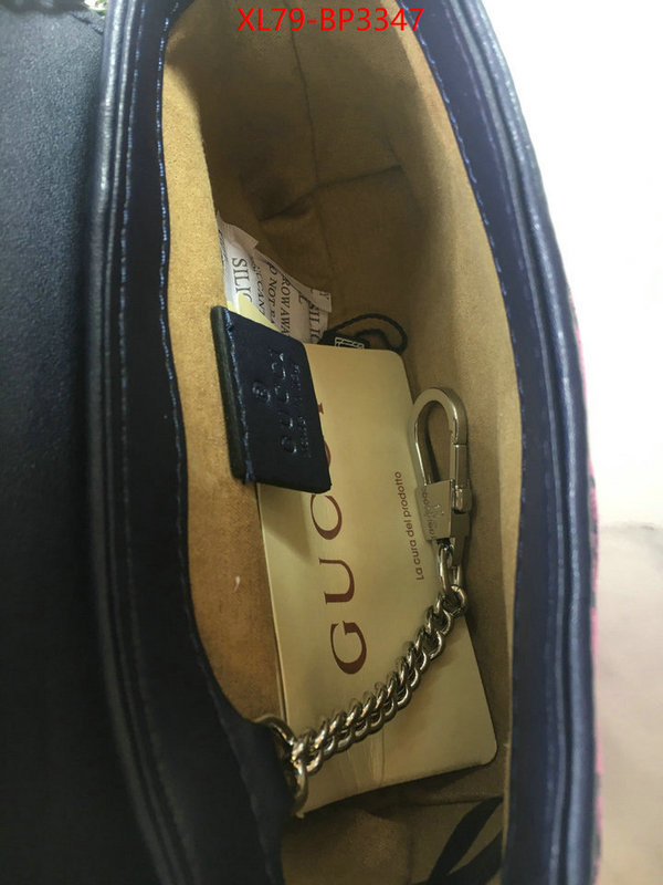 Gucci Bags(4A)-Marmont,2023 replica wholesale cheap sales online ,ID: BP3347,$: 79USD