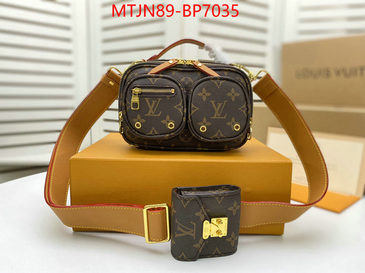 LV Bags(4A)-Pochette MTis Bag-Twist-,luxury fake ,ID: BP7035,$: 89USD