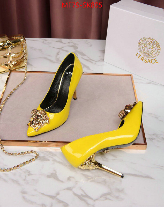 Women Shoes-Versace,replica aaaaa designer , ID: SK805,$:79USD