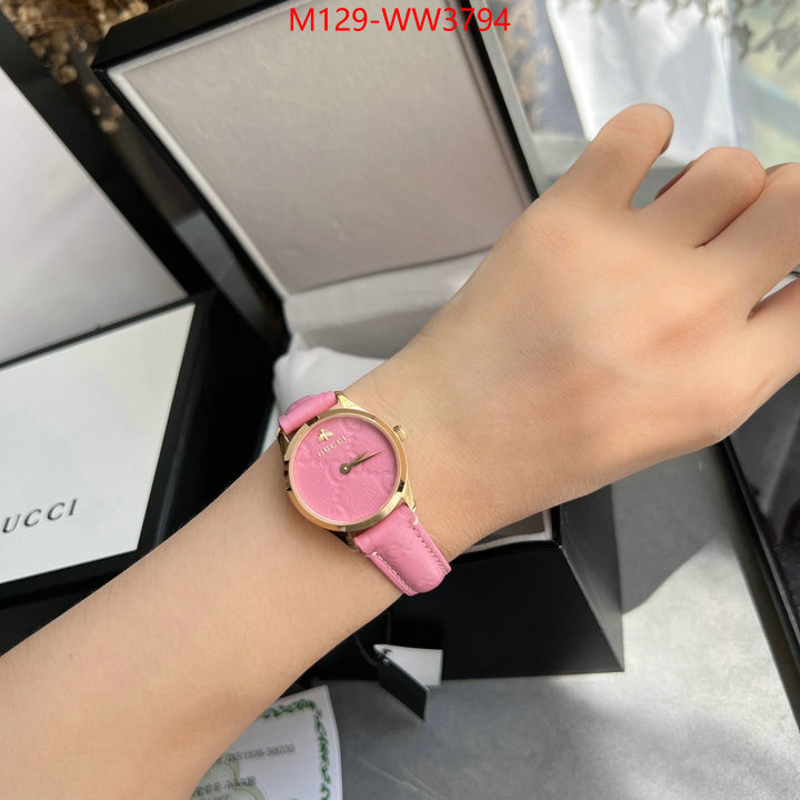 Watch(4A)-Gucci,replica wholesale , ID: WW3794,$: 129USD