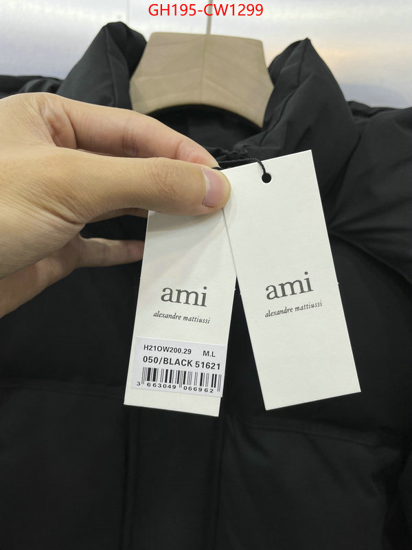 Down jacket Women-AMI,mirror copy luxury , ID: CW1299,$: 195USD