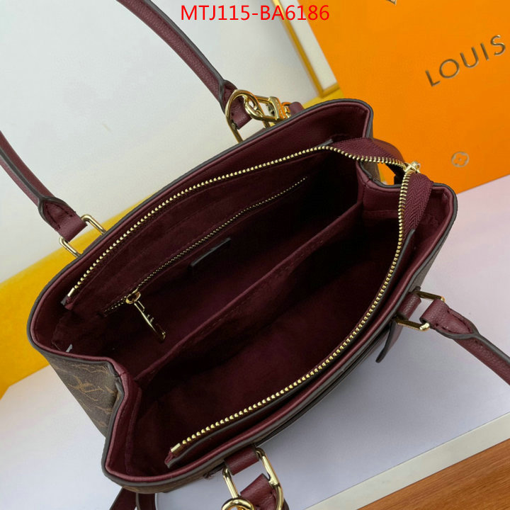 LV Bags(4A)-Handbag Collection-,ID: BA6186,$: 115USD