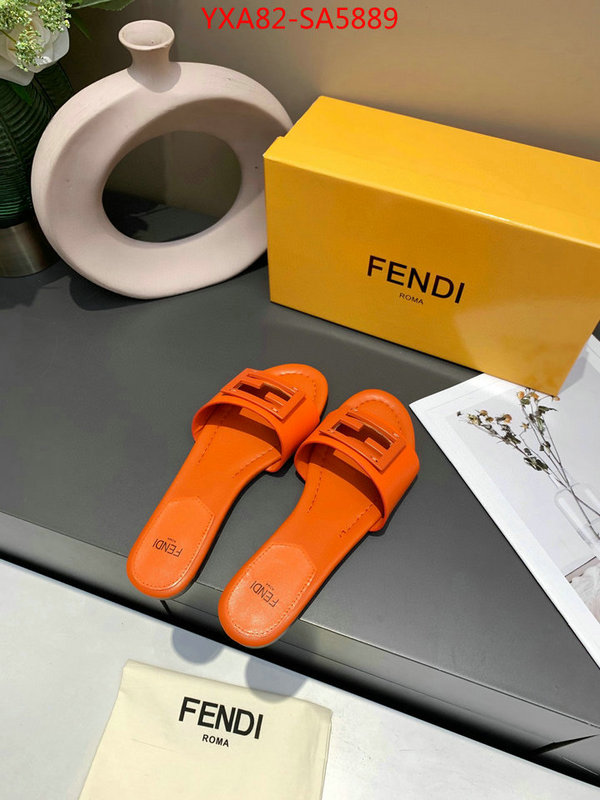 Women Shoes-Fendi,replica shop , ID: SA5889,$: 82USD