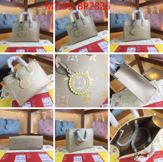 LV Bags(4A)-Handbag Collection-,ID: BP2826,$: 89USD