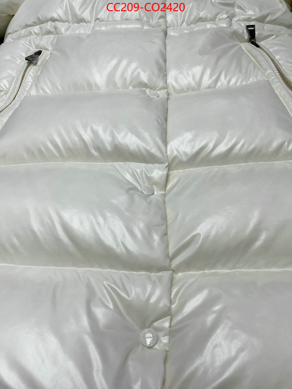 Down jacket Women-Moncler,where can you buy replica , ID: CO2420,$: 209USD