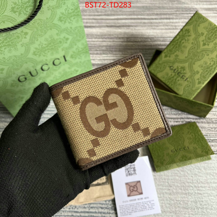 Gucci Bags(TOP)-Wallet-,ID: TD283,$: 72USD