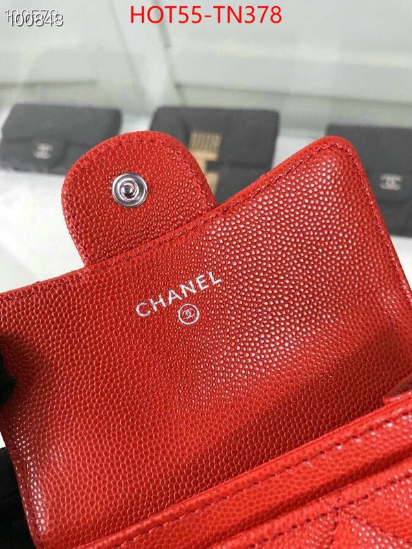 Chanel Bags(TOP)-Wallet-,ID: TN378,$: 55USD