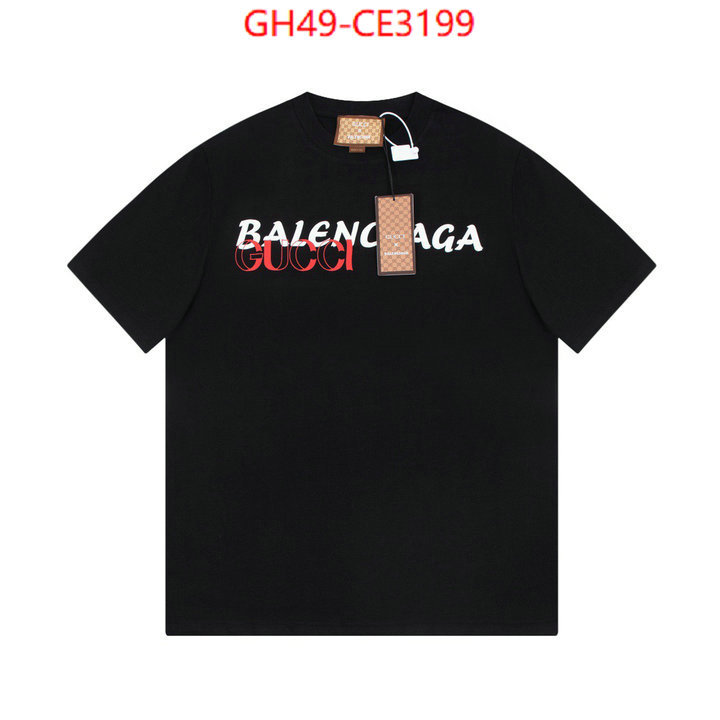 Clothing-Gucci,first top , ID: CE3199,$: 49USD