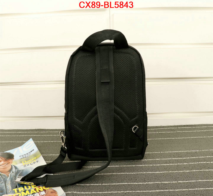 Prada Bags(4A)-Backpack-,top perfect fake ,ID: BL5843,$: 89USD