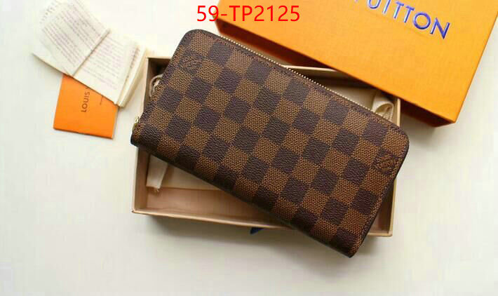 LV Bags(TOP)-Wallet,ID: TP2125,$: 59USD