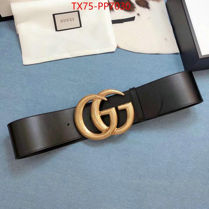 Belts-Gucci,designer fashion replica , ID: PP7030,$: 75USD