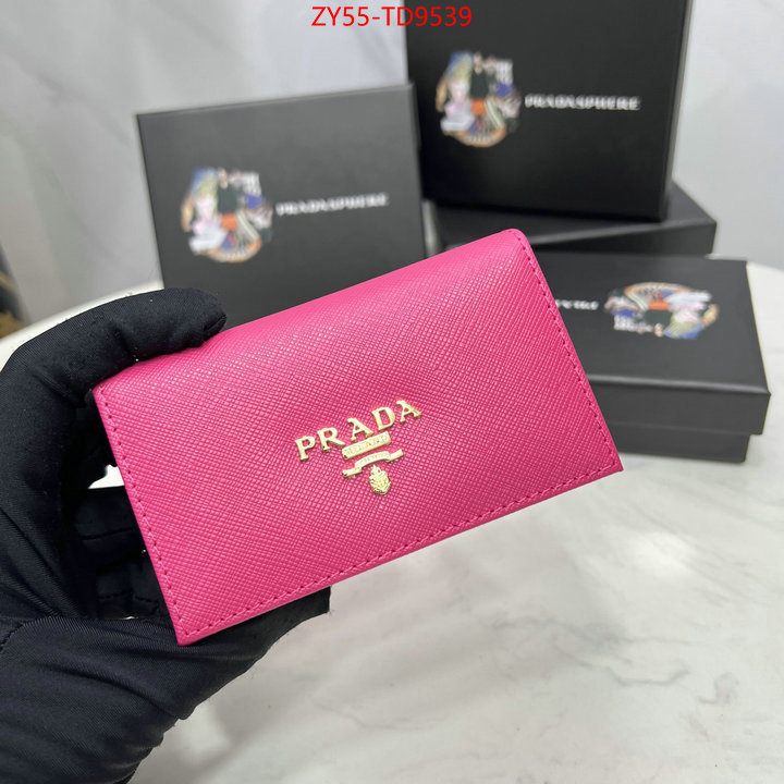 Prada Bags(4A)-Wallet,buy 2023 replica ,ID: TD9539,$: 55USD