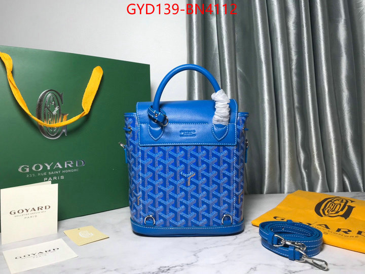 Goyard Bags(4A)-Backpack-,how to start selling replica ,ID: BN4112,$: 139USD