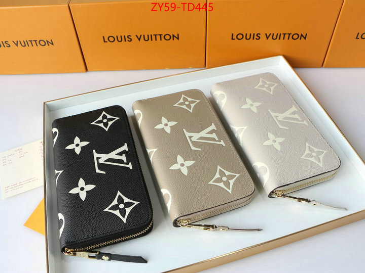 LV Bags(4A)-Wallet,ID: TD445,$: 59USD