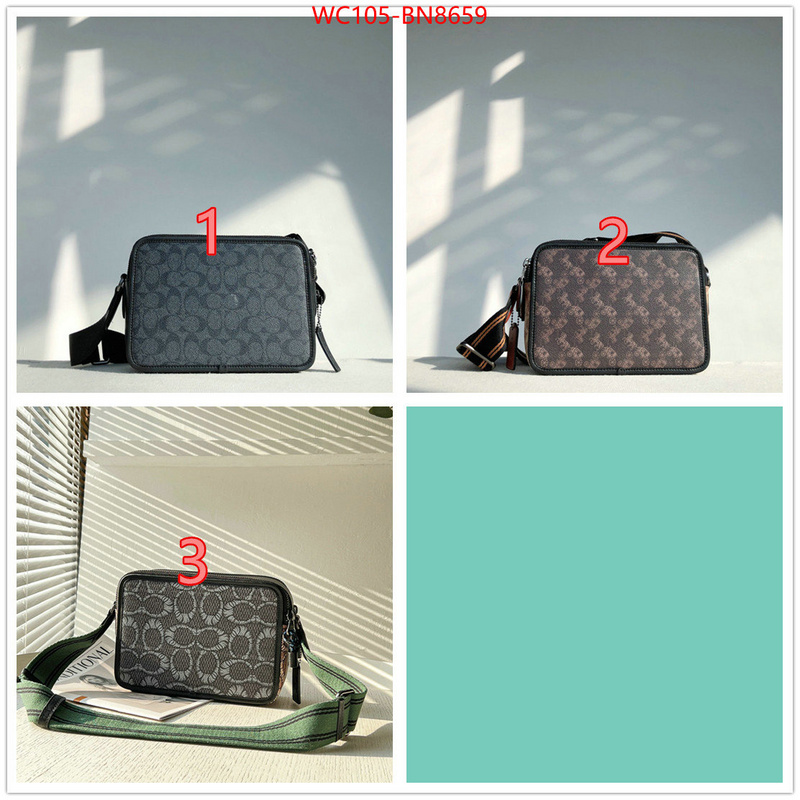 Coach Bags(4A)-Diagonal,ID: BN8659,$: 105USD